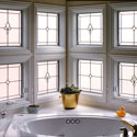 Stained Glass Bathroom Window Denver