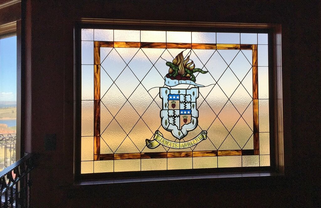 family crest stained glass denver