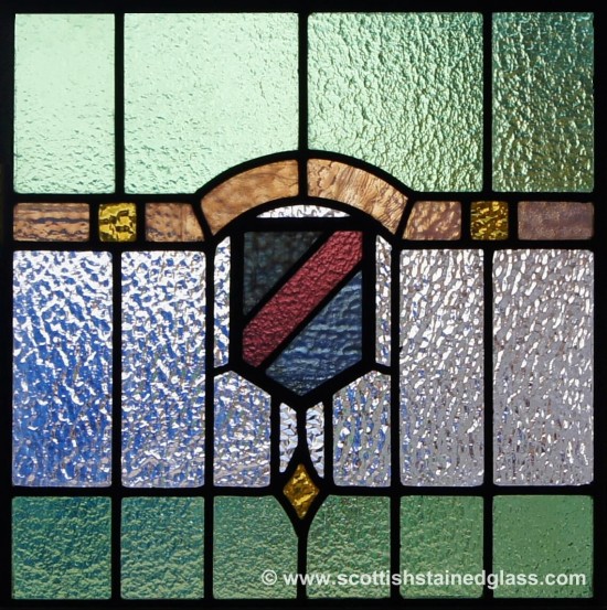 antique scottish stained glass
