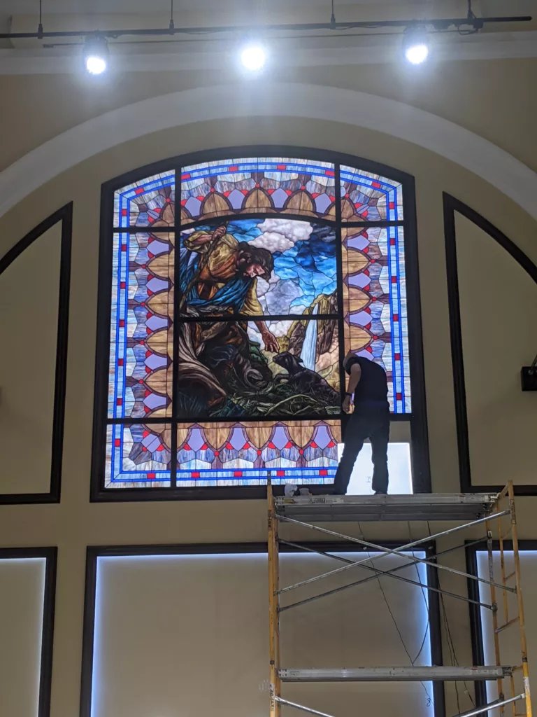 stained glass installation denver